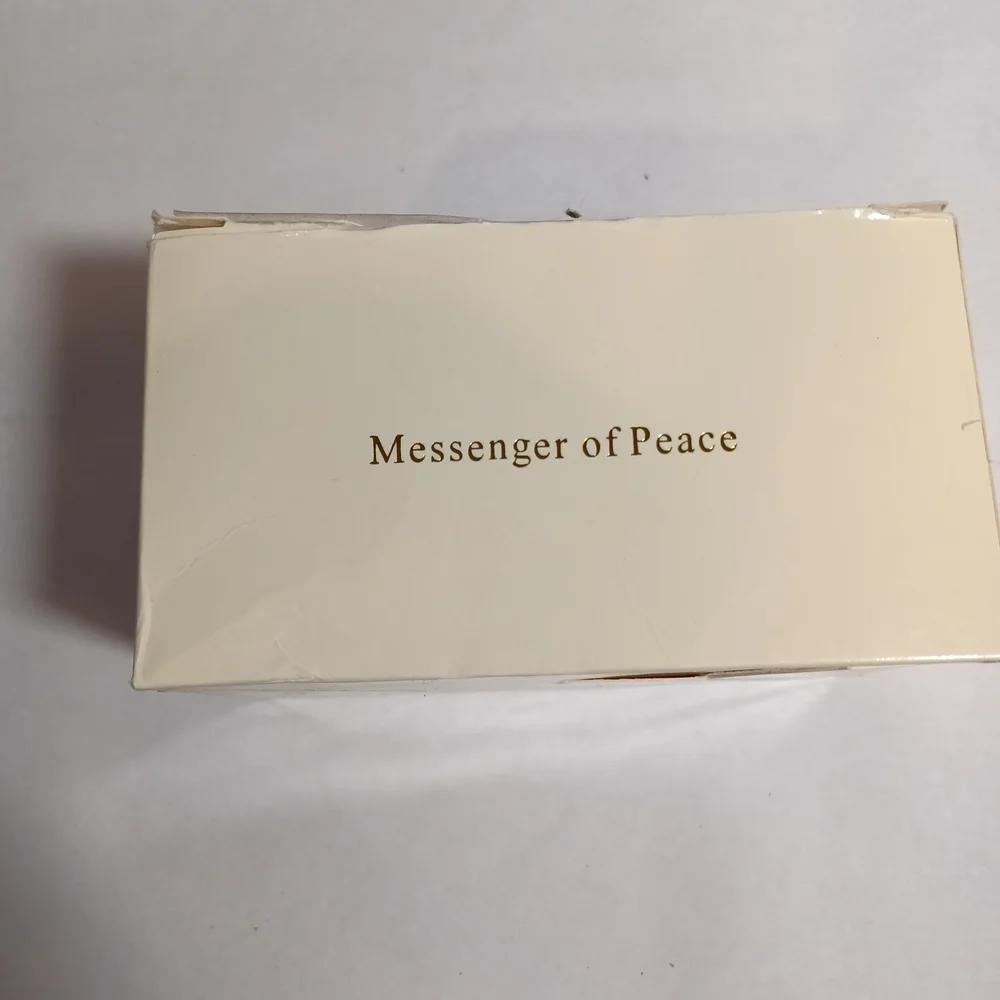 Lenox Messenger of Peace Angel w/ 24k Gold Trim w/Box New